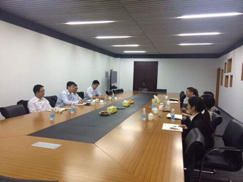中信?？偣敬蘧庨L(zhǎng)一行走訪我司