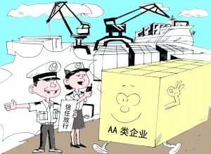 賽爾國貿、優(yōu)勝國貿成功申請AA類管理企業(yè)